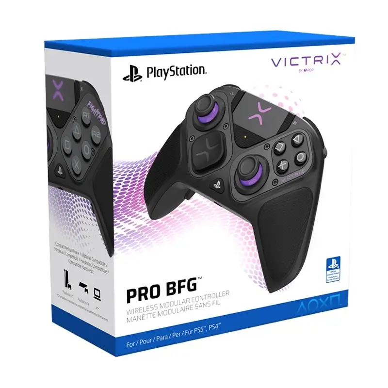 دسته PS5 ویکتریکس مشکی