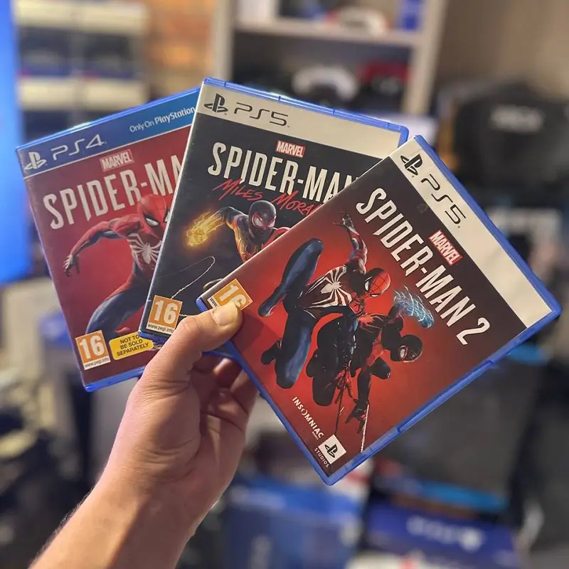 Spider Man Bundle برای PS5  کارکرده