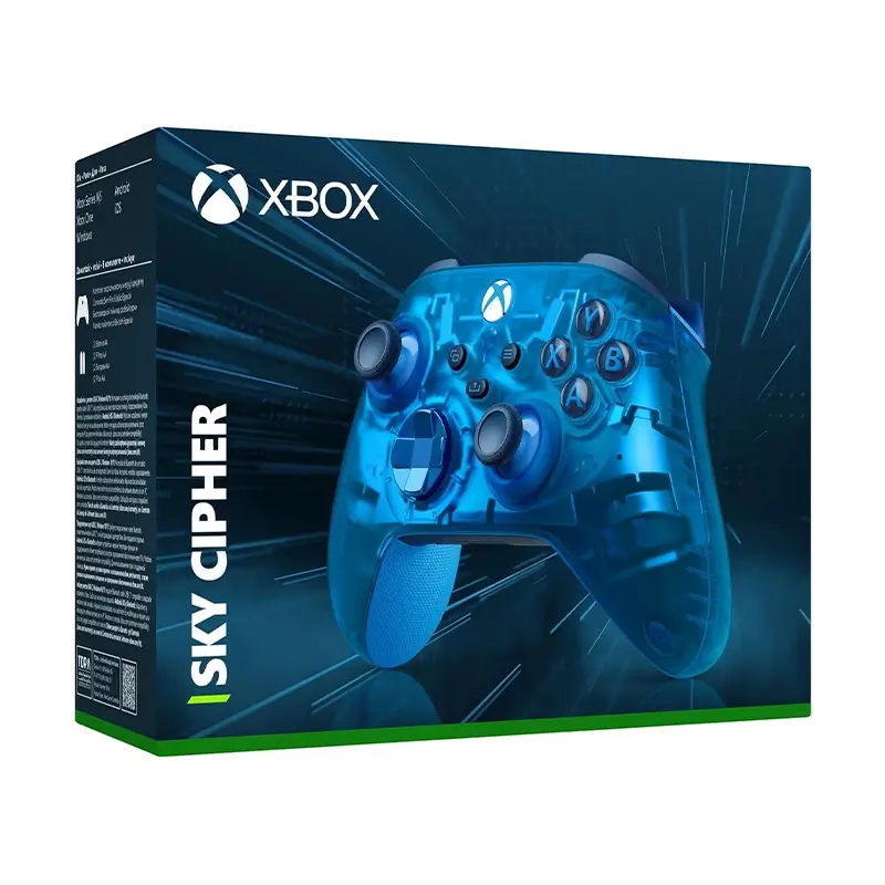دسته Xbox Series کریستالی شفاف