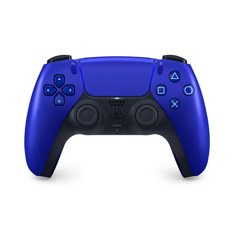 دسته PS5 آبی متالیک