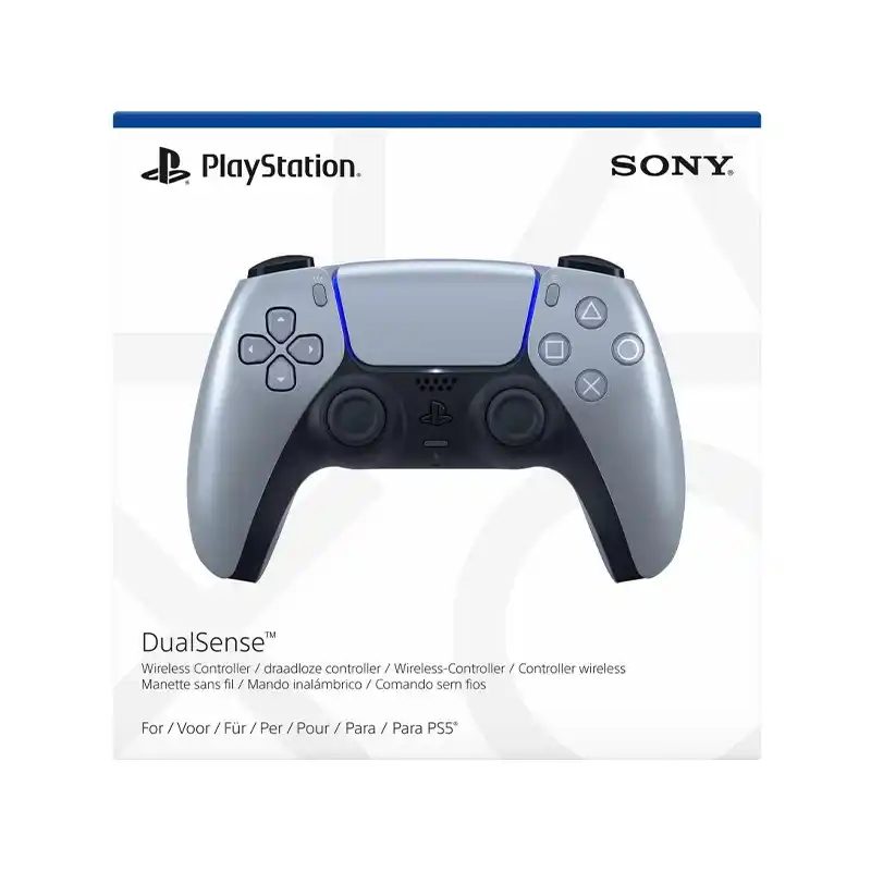 دسته PS5 نقره ای متالیک