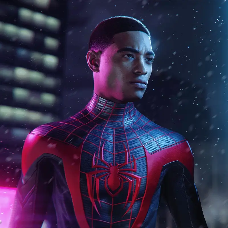 Spider Man Miles Morales برای PS5  کارکرده