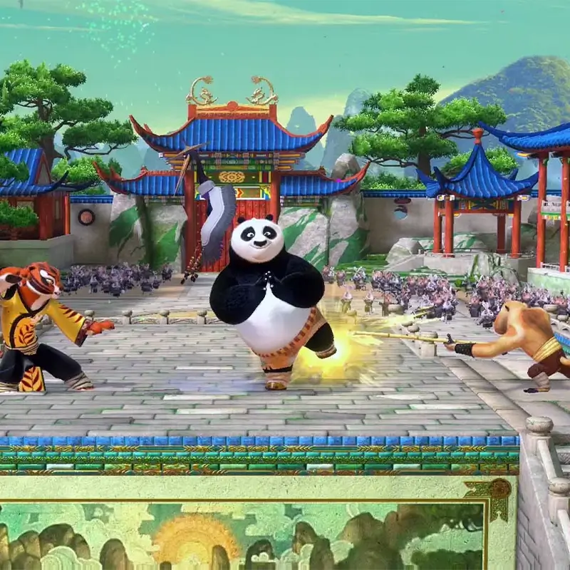 Kung Fu Panda Showdown of Legendary Legends برای PS4  کارکرده