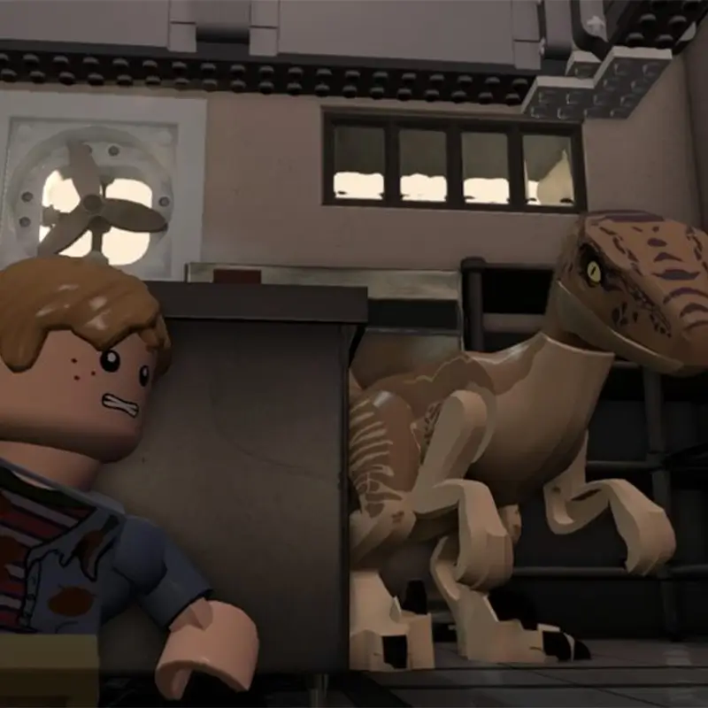 Lego Jurassic World برای PS4