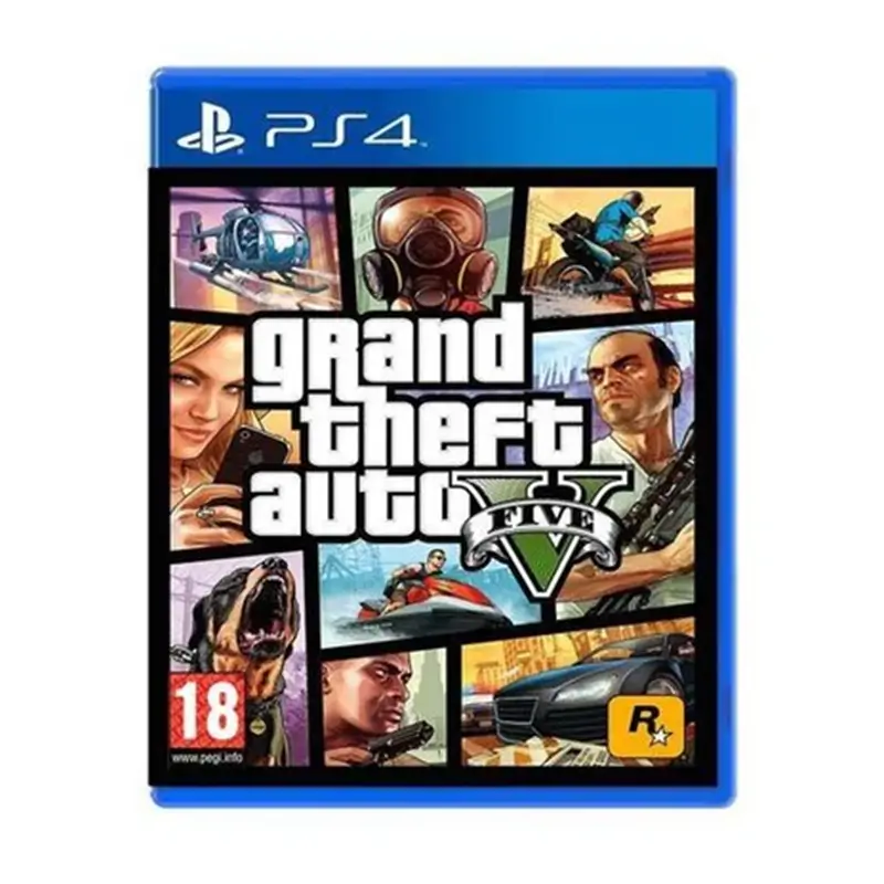 GTA V برای PS4  کارکرده