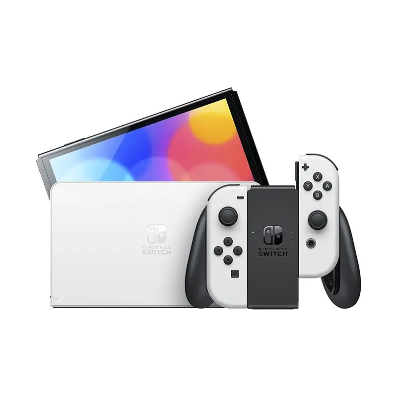 Switch OLED سفید مشکی  کپی خور