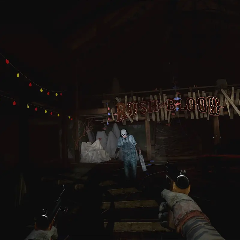 Until Dawn Rush of Blood برای PS4  کارکرده