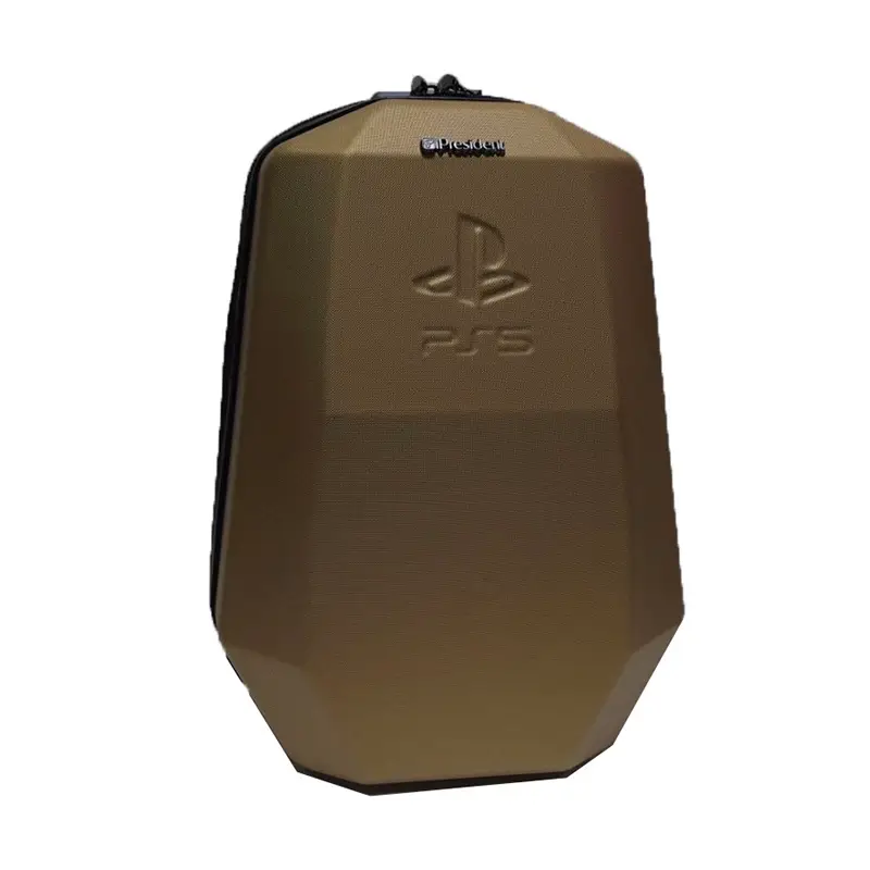 کیف PS5 Slim طلایی تیره