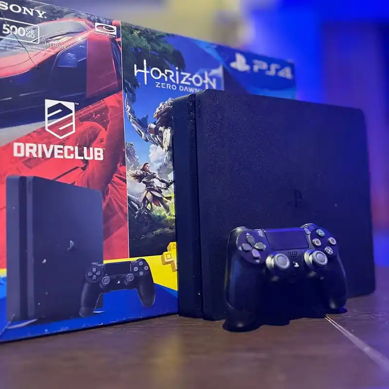 PS4 Slim 500GB  کپی خور V9 کارکرده