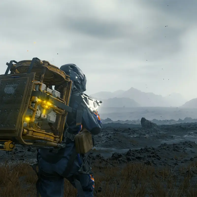 Death Stranding برای PS4  کارکرده