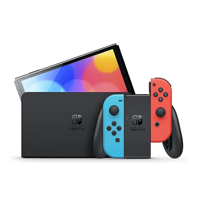Switch OLED قرمز آبی