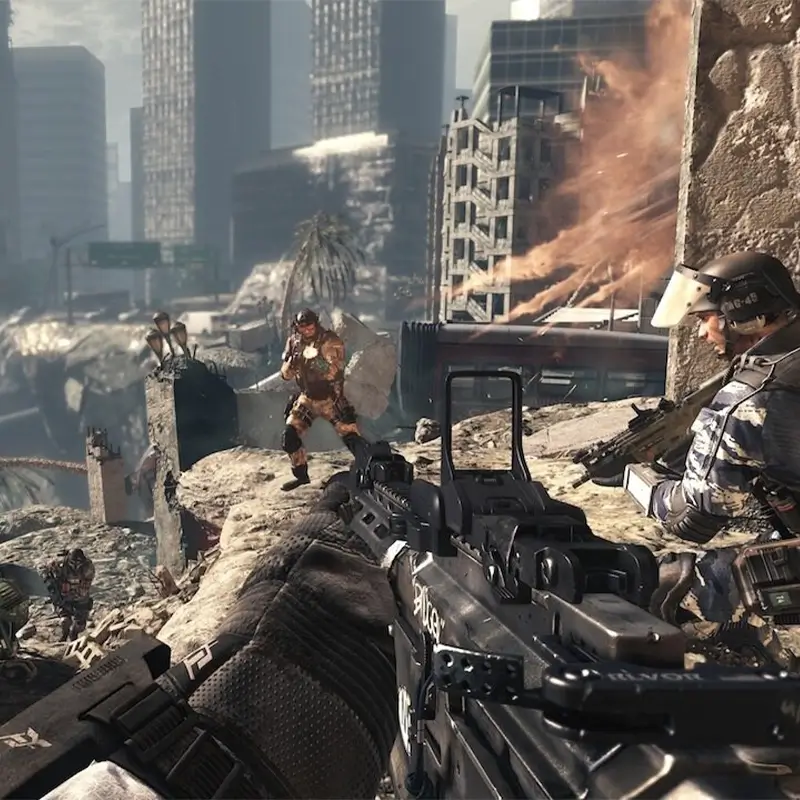 Call of Duty Ghosts برای PS4  کارکرده