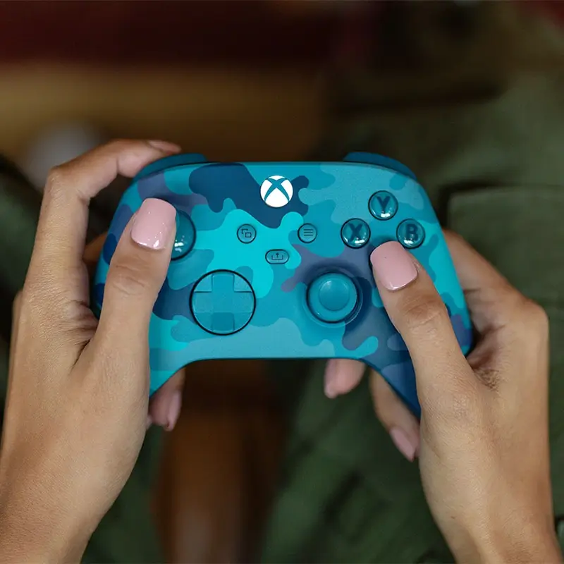 دسته Xbox Series آبی ارتشی
