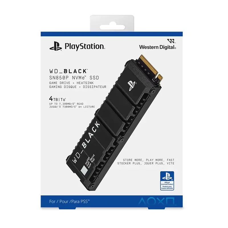 PS5 SSD WD_BLACK SN850P 4TB