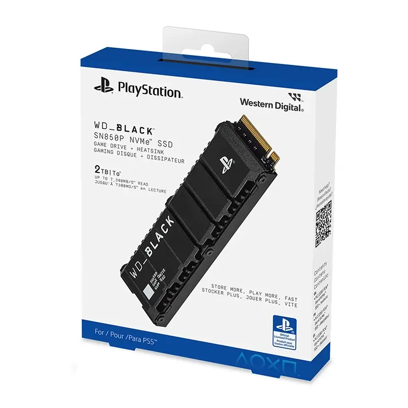 PS5 SSD WD_BLACK SN850P 2TB