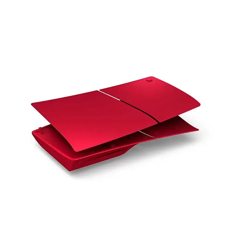 فیس پلیت PS5 Slim قرمز متالیک  کپی