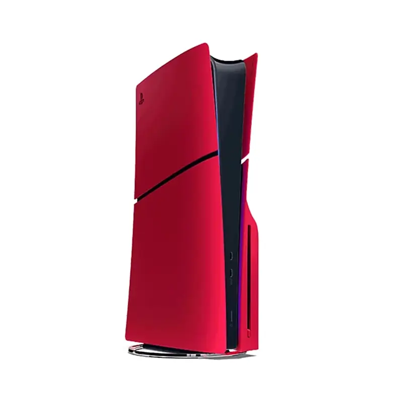 فیس پلیت PS5 Slim قرمز متالیک  کپی