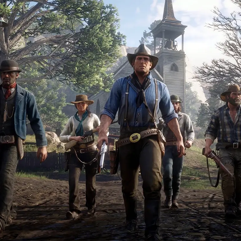 Red Dead Redemption 2 برای PS4  کارکرده